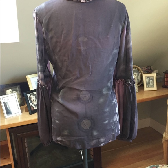 Roberto Cavalli silk button up shirt - Picture 2 of 6